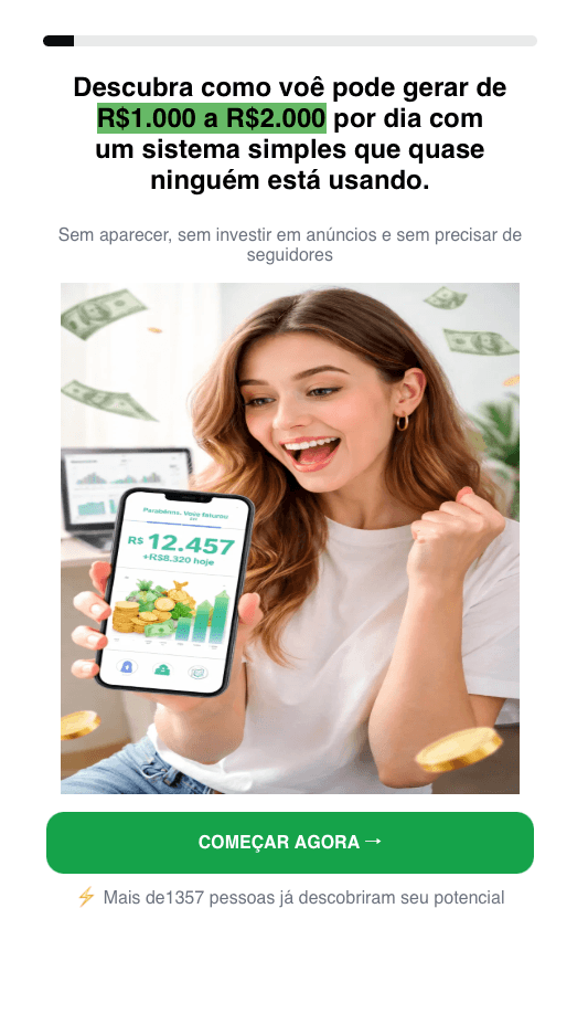Marketing personality quiz template preview in AtomicQuiz