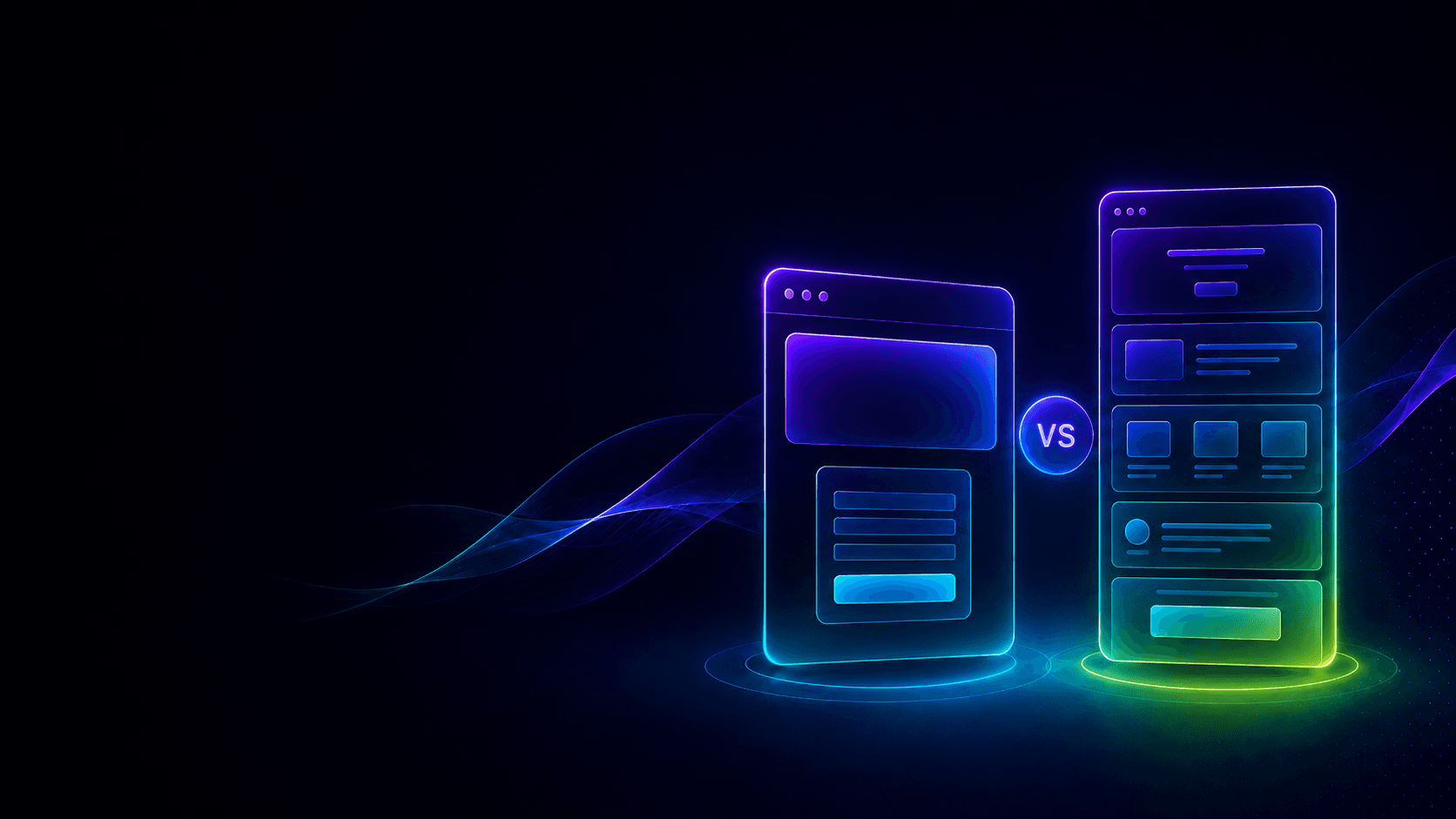 Sales page structure versus landing page design